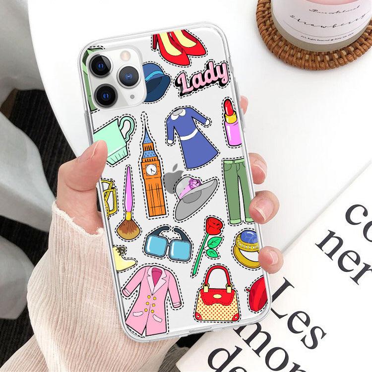 Transparent soft shell mobile phone case - MyMobile