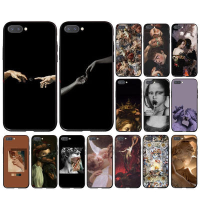 Retro oil painting virgin mobile phone case For Mate 30