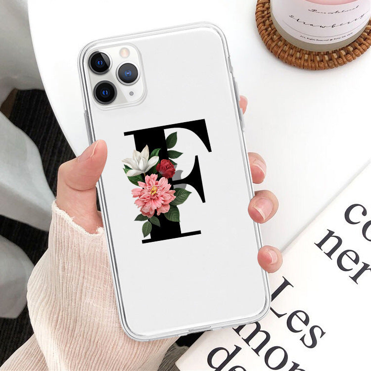 Flower alphabet mobile phone case - MyMobile