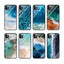 Coastline glass shell sea glass shell mobile phone case For iPhone 14