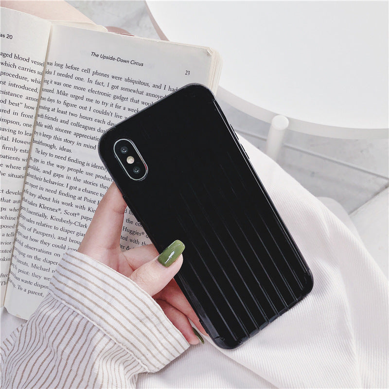 Solid color tpu suitcase phone case - MyMobile