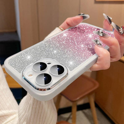 Applicable To 15 Transparent Glitter Phone Case Ultra-thin - MyMobile