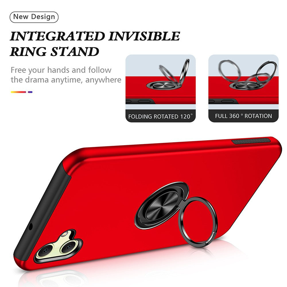 Magnetic Ring Holder Shockproof Case Cover for Samsung Galaxy A05