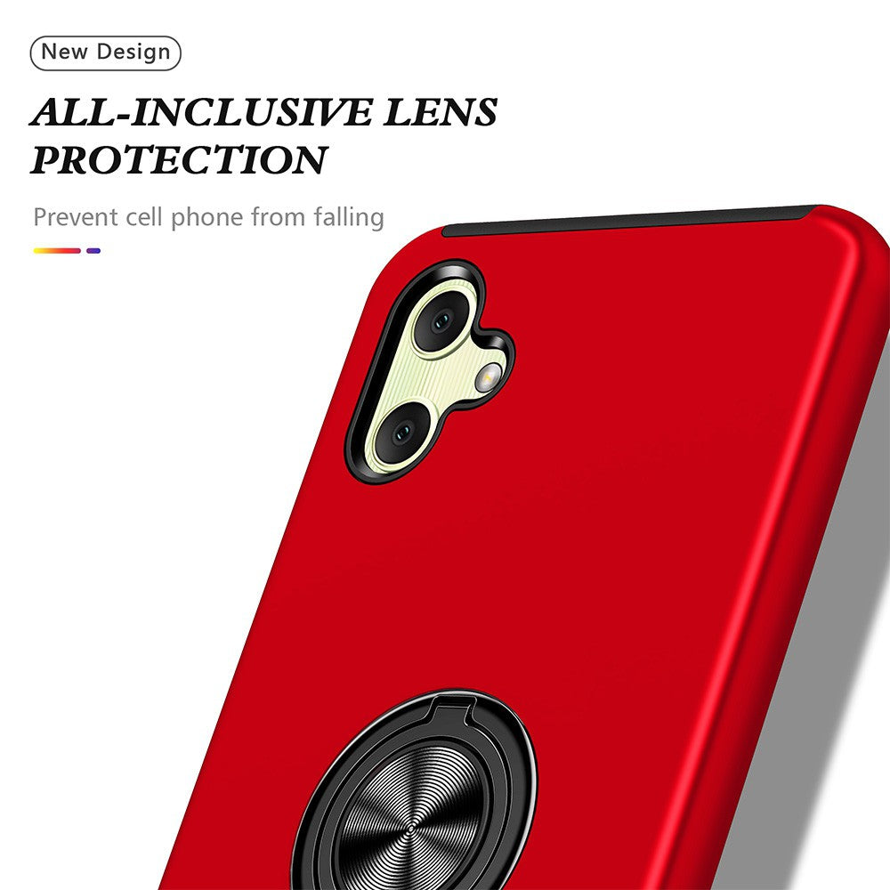 Magnetic Ring Holder Shockproof Case Cover for Samsung Galaxy A05
