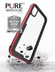 Pure Adventure Metal case iPhone XS MAX 6.5 - Red