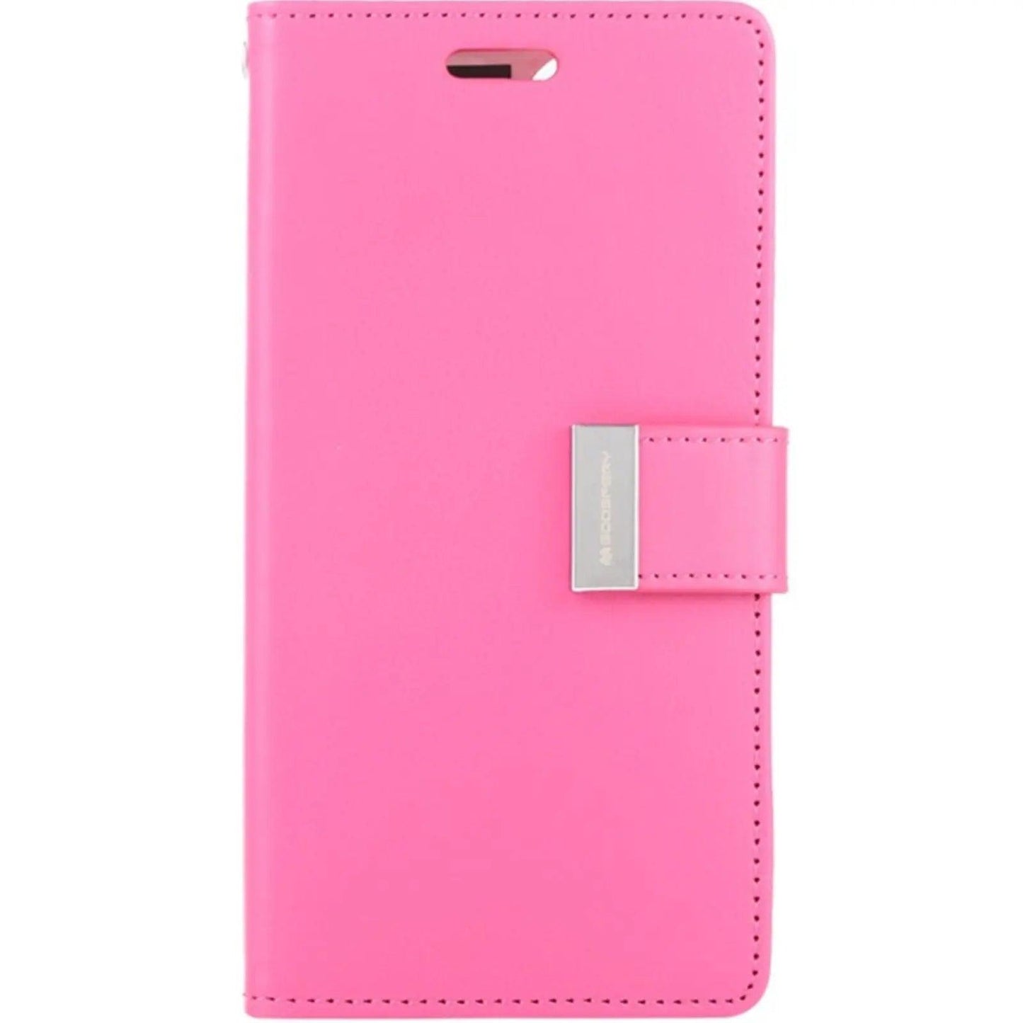 Mercury Rich Diary Case for iPhone 15 Pink