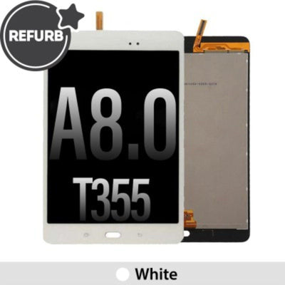 REFURB LCD Screen Repair for Samsung Galaxy Tab A 8.0 (2015) T355 (3GLTE) -White MyMobile