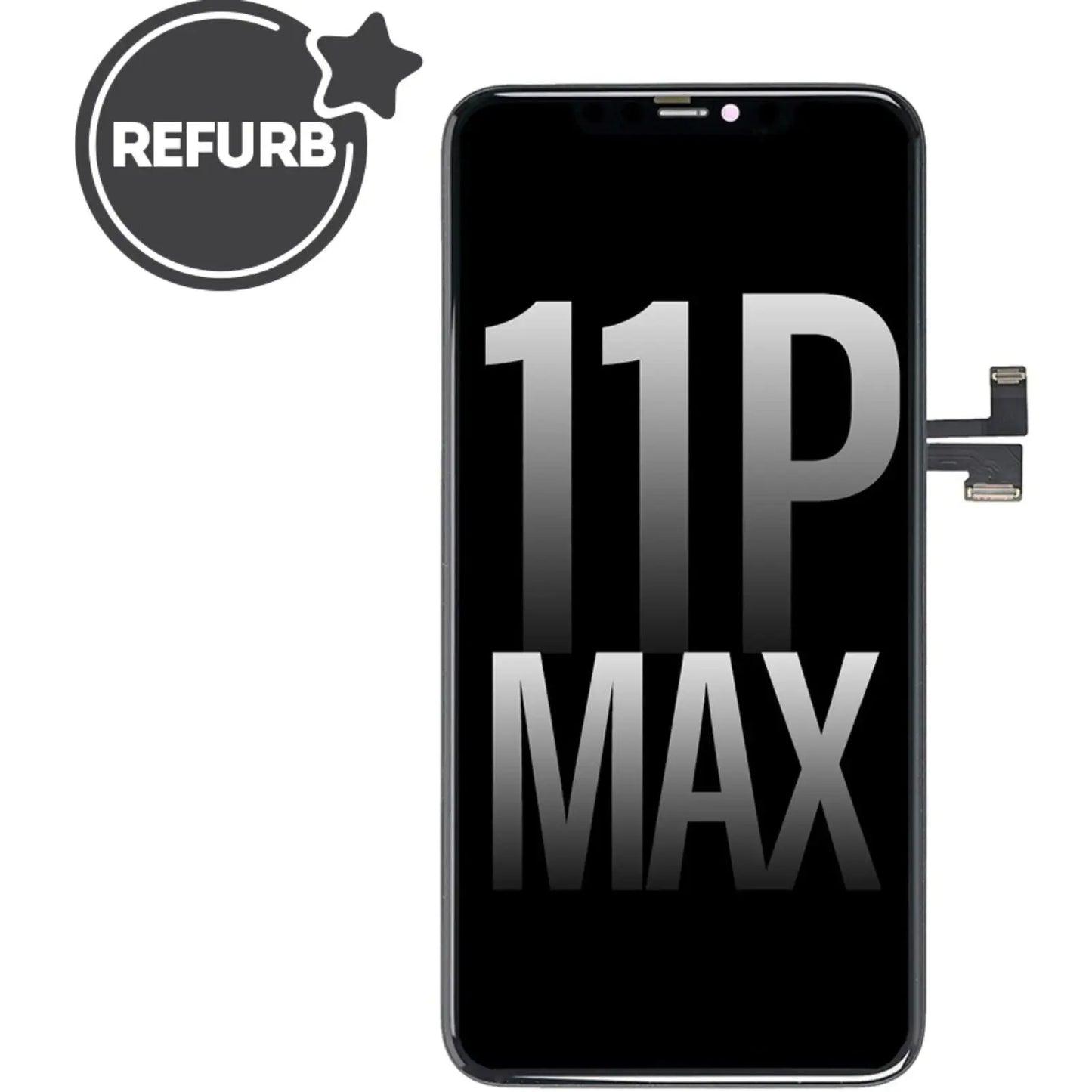 REFURB OLED Assembly for iPhone 11 Pro Max Screen Replacement-Black - MyMobile