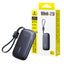 Baseus EnerFill FC21 Qpow 3 Ultra Digital Display Power Bank With Detachable Cable 10000mAh 22.5W
