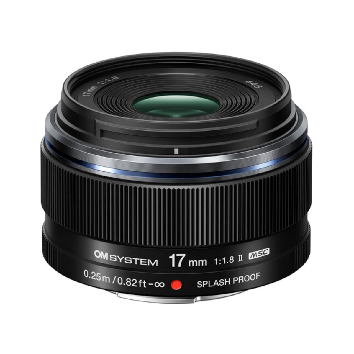 OM System M.Zuiko Digital 17mm F1.8 II (Black)