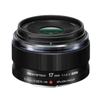 OM System M.Zuiko Digital 17mm F1.8 II (Black)