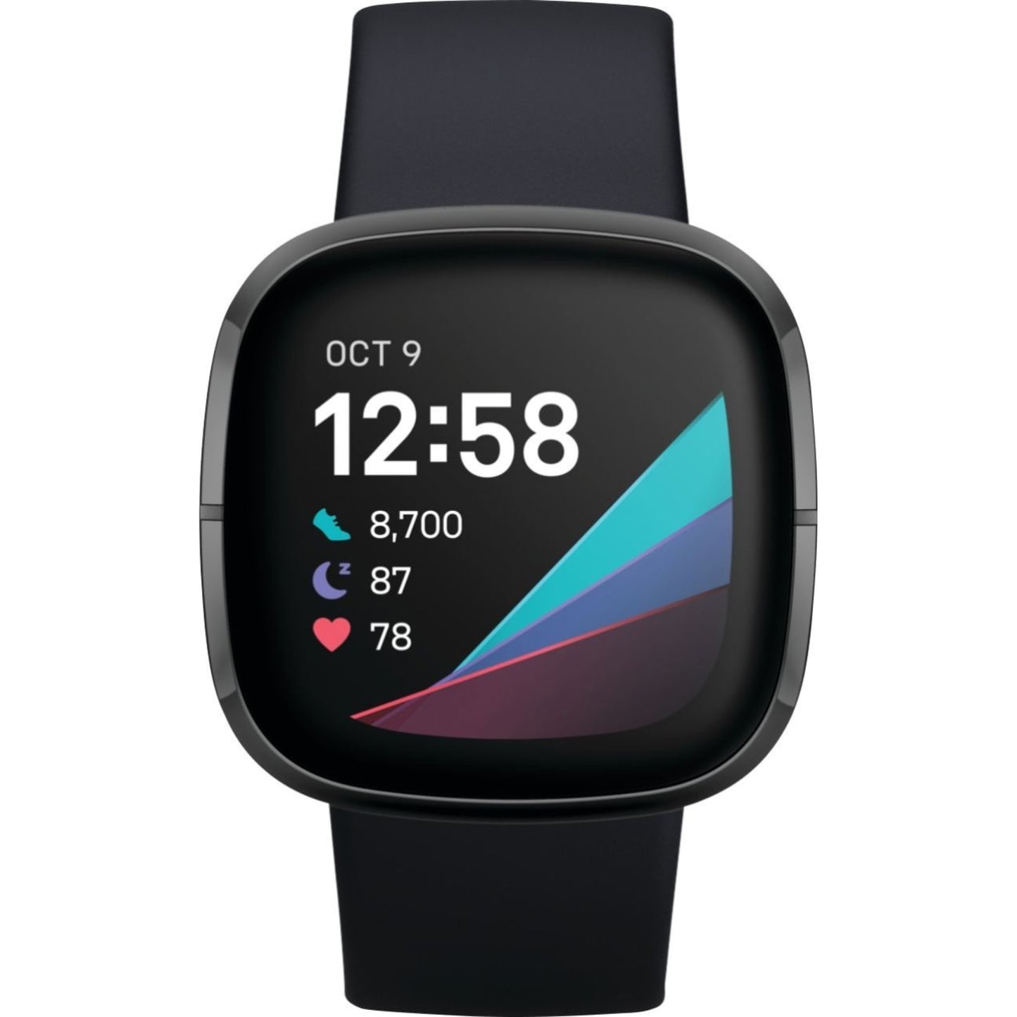 Fitbit Sense smartwatch Carbon Graphite Stainless - MyMobile