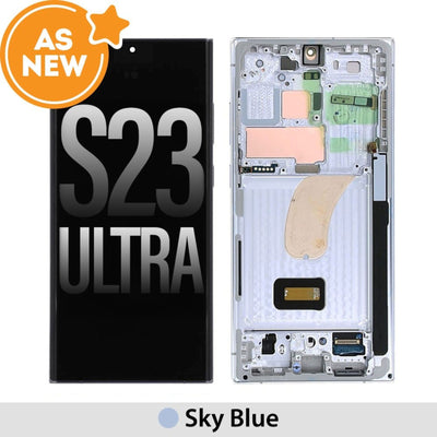 AS NEW-Samsung Galaxy S23 Ultra 5G S918B OLED Screen Replacement (SERVICE PACK SCREEN AND FRAME )