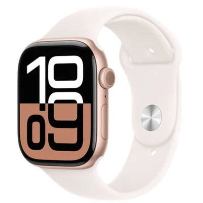 Apple Watch 10 46mm Light Blush Sport(M L)(MWWU3)