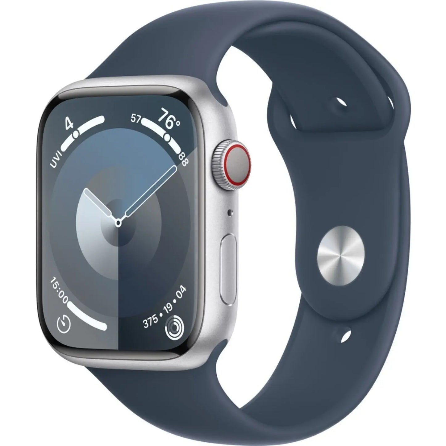 Apple Watch 9 45mm Storm Blue Sport(S/M)(MR9D3)