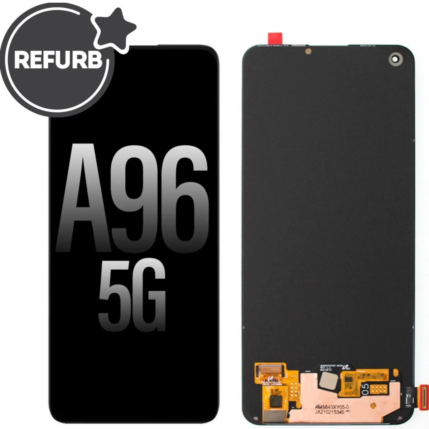 REFURB OLED Screen Digitizer Replacement for OPPO A96 5G / Reno4 SE / A95 5G / Reno6 Lite / Reno7 Z / Reno7 Lite / A74 4G - MyMobile