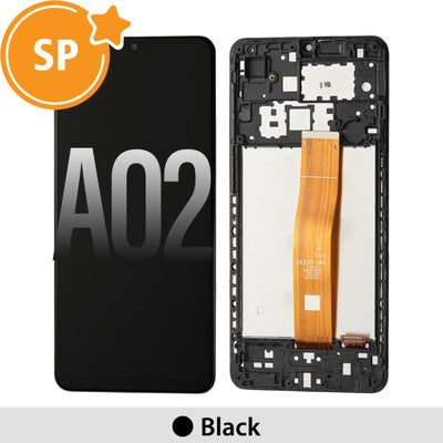 Samsung Galaxy A02 A022F OLED Screen Replacement Digitizer (Service Pack)-Black