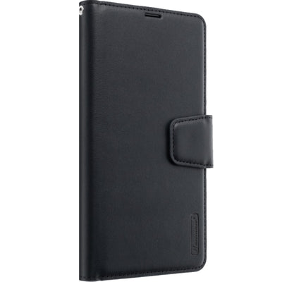 Hanman Pu Flip Leather Wallet Cover Case For Iphone 14 Pro