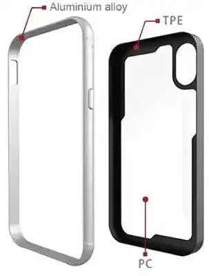 Pure Adventure Metal case IPhone Plus 8 / 7 / 6 - SILVER