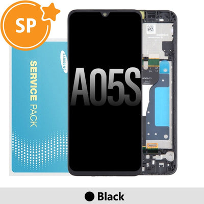 Samsung Galaxy A05s A057F OLED Screen Replacement Digitizer GH81-24365A (Service Pack)-Black