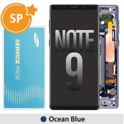 Samsung Galaxy Note 9 N960F OLED Screen Replacement Digitizer GH97-22269B22270B (Service Pack)-Ocean Blue