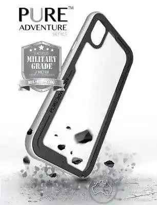 Pure Adventure Metal case iPhone XS MAX 6.5 - Silver