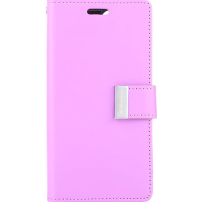 Mercury Rich Diary Case for iPhone 15 Plus Purple