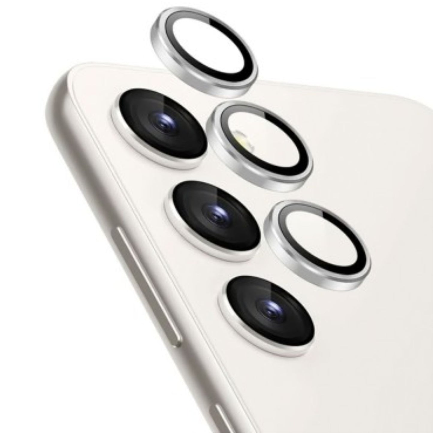 Kinglas Camera Lens Protector for Samsung Galaxy S25 Plus-Silver MyMobile