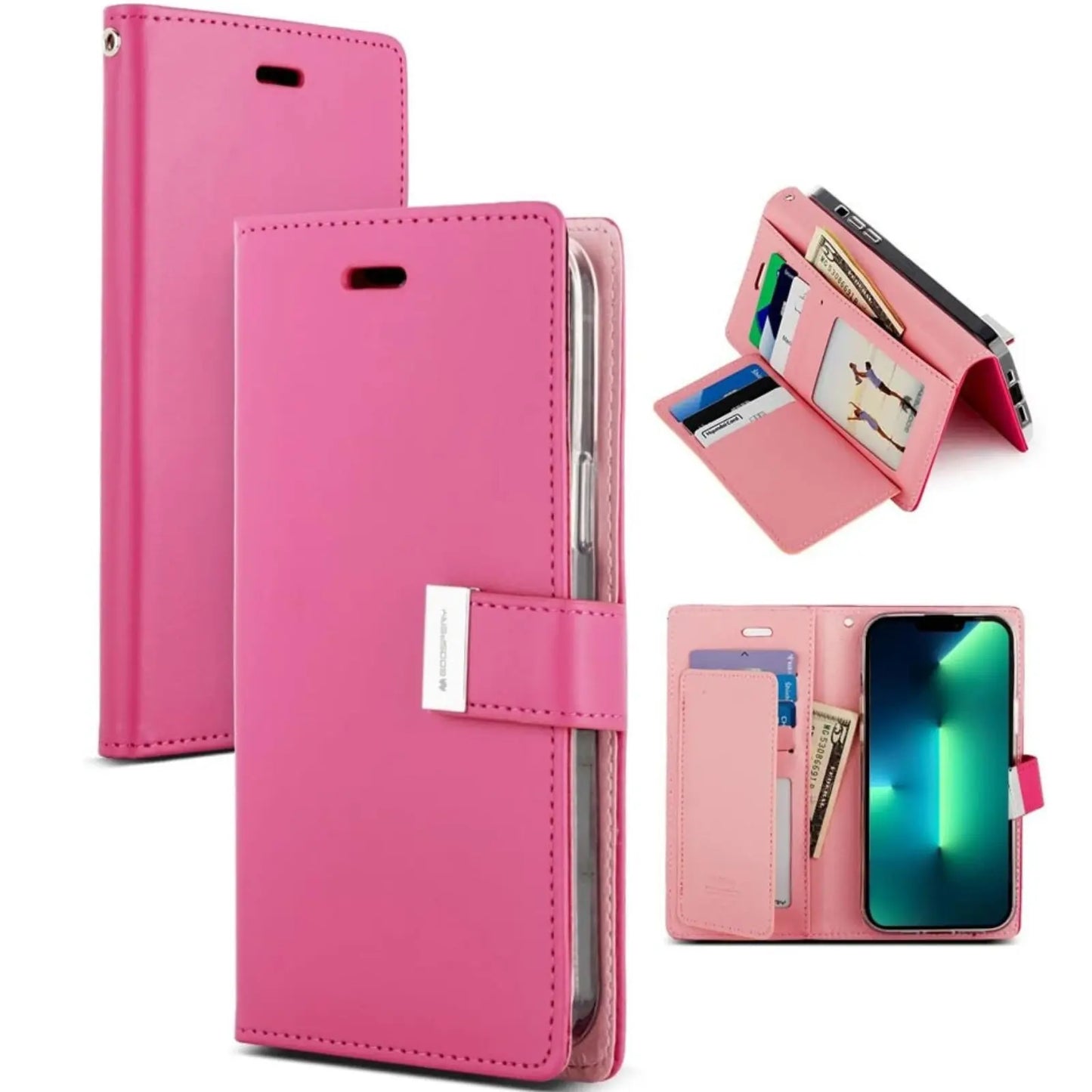 Mercury Rich Diary Case For Iphone 14 Pro