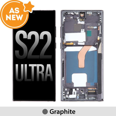 AS NEW-Samsung Galaxy S22 Ultra 5G S908B OLED Screen Replacement (Brand new screen disassemble from brand new phone)