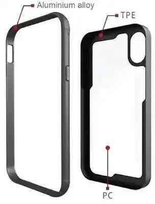 Welcome to Mars (WTM)- Metal case iPhone XS MAX 6.5 - Black