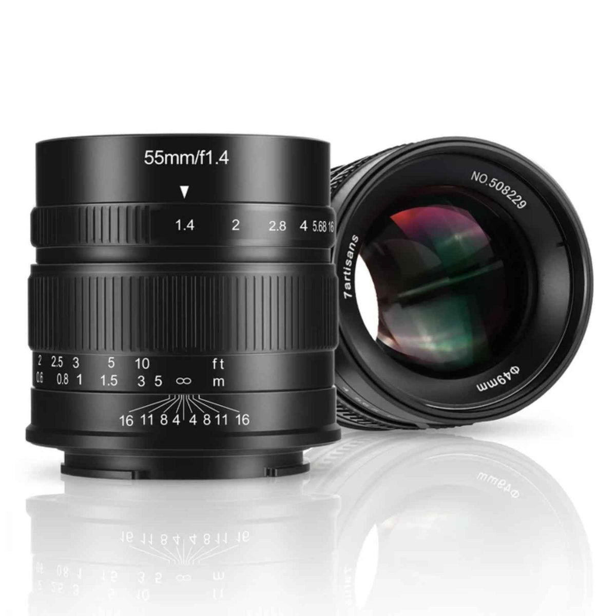 7Artisans 55mm F1.4 II APSC
