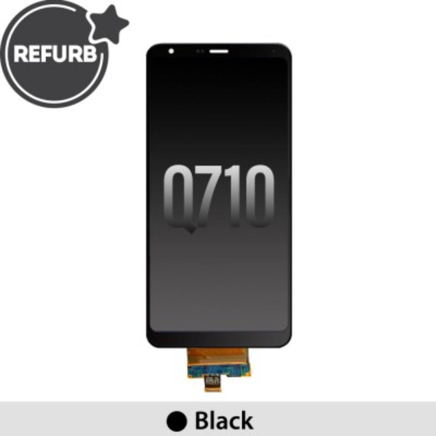 (Refurbished) LCD Screen Repair for LG Stylo 4 Q710 with Frame