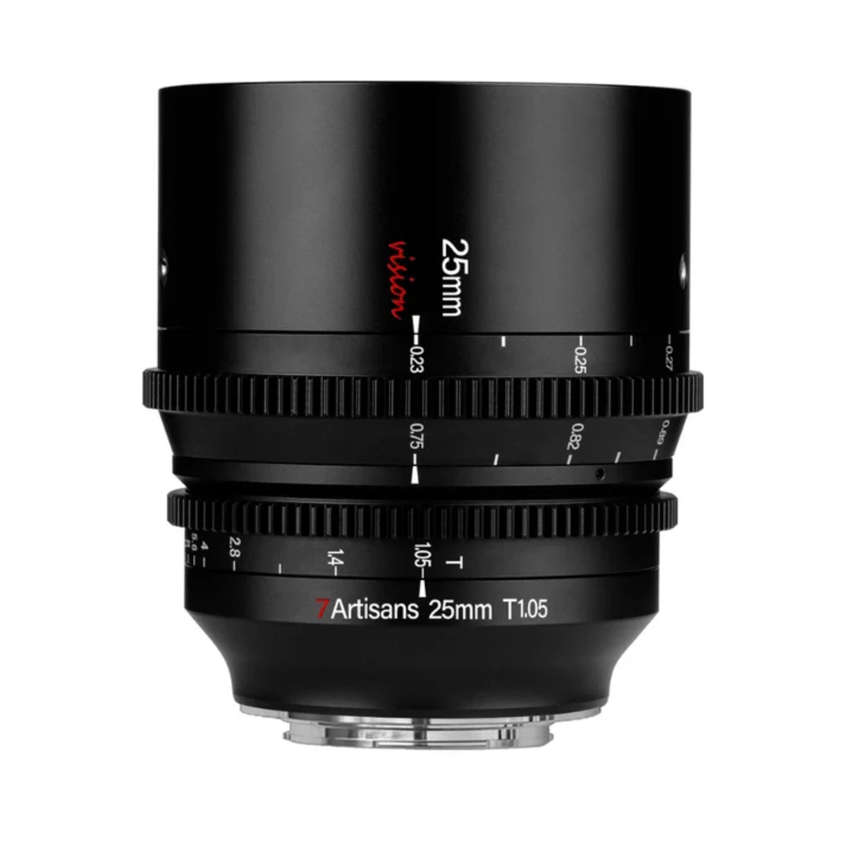 7Artisans 25mm T1.05 APSC CINE