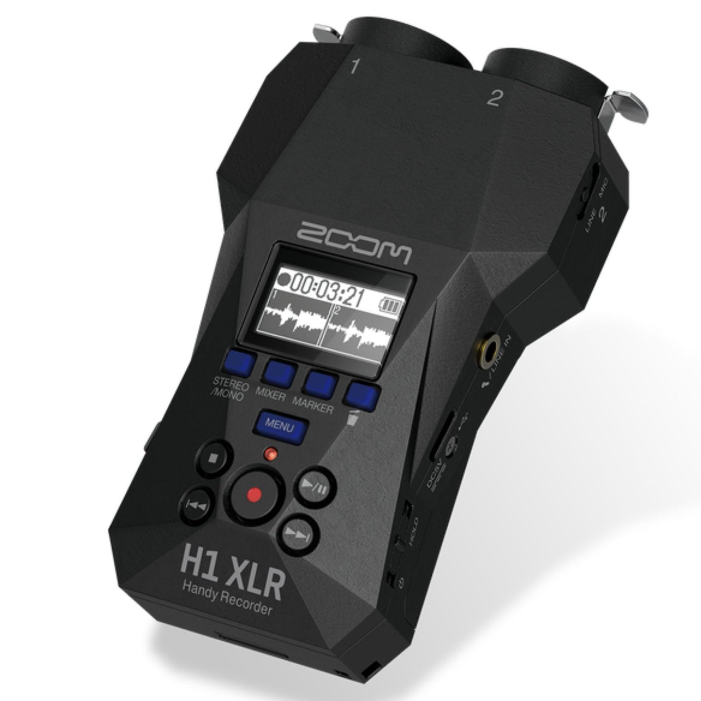 Zoom H1 XLR Portable Audio Recorder for Video