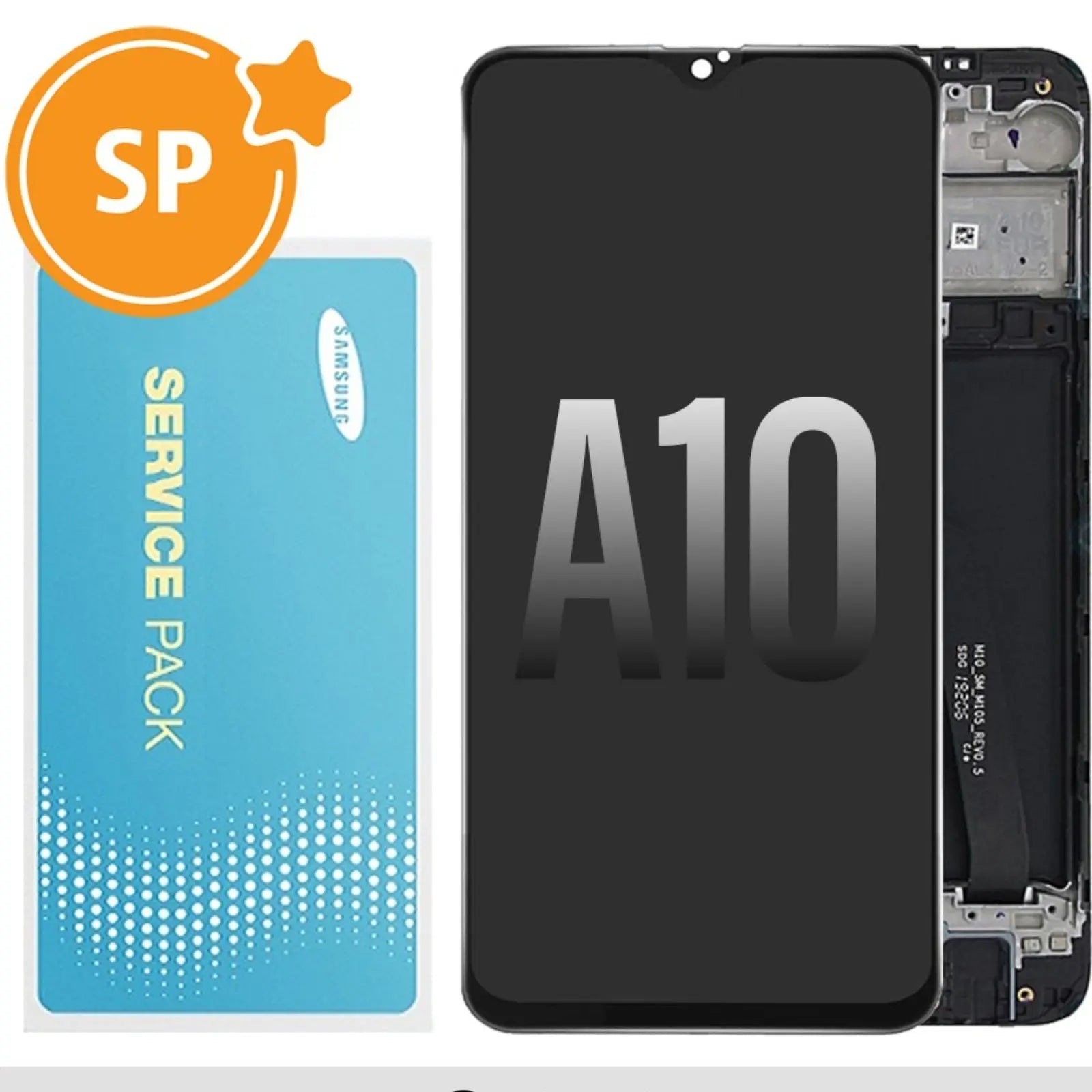 Samsung Galaxy A10 A105F OLED Screen Replacement Digitizer GH82-20227A/20322A (Service Pack)-Black - MyMobile