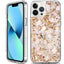 Dried Flower Bling Foil Case Cover For Iphone 14 Pro