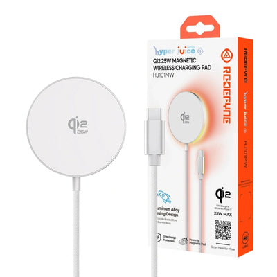 REDEFYNE Qi2.2 25W Magnetic Wireless Charging Pad - Silver