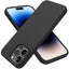 Liquid Silicone Case Cover for iPhone 15 Black