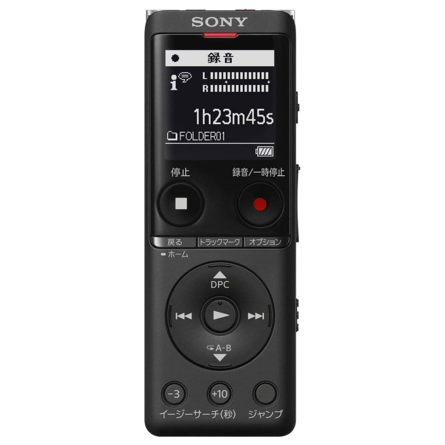 Sony ICD-UX575F Recorder Black