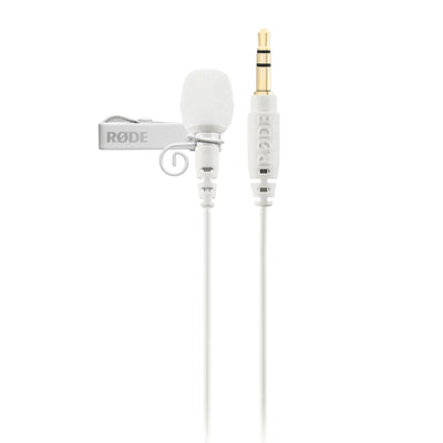 Rode Lavalier GO Omnidirectional Microphone(White)