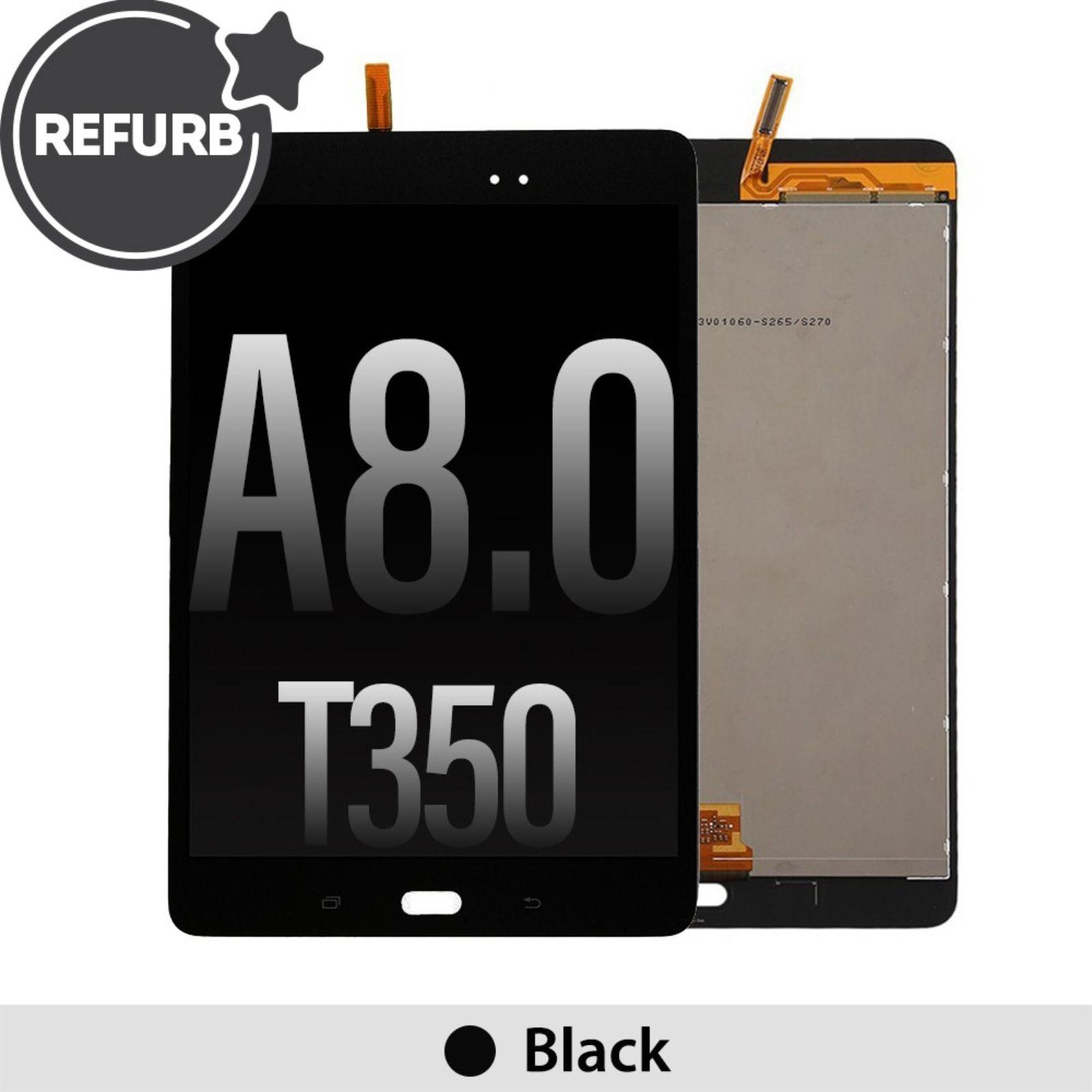 REFURB LCD Screen Repair for Samsung Galaxy Tab A 8.0 (2015) T350 (Wi-Fi) -Black MyMobile