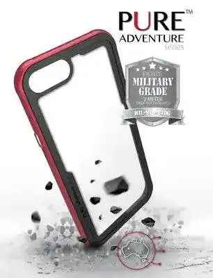Pure Adventure Metal case IPhone Plus 8 / 7 / 6 - RED