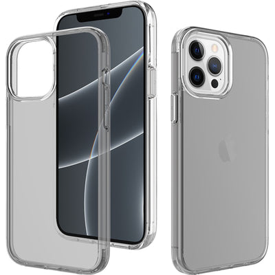 Ultimake Shockproof Case Cover for iPhone 15 Plus Black Clear