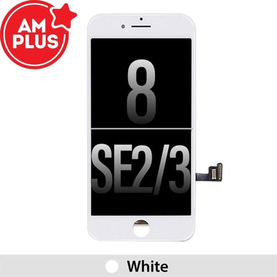 AMPLUS LCD Screen Repair for iPhone 8 SE (2020) Screen -White MyMobile