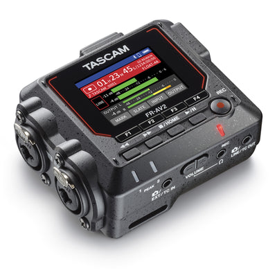 Tascam FR-AV2 Compact 32-Bit-Float Field Recorder