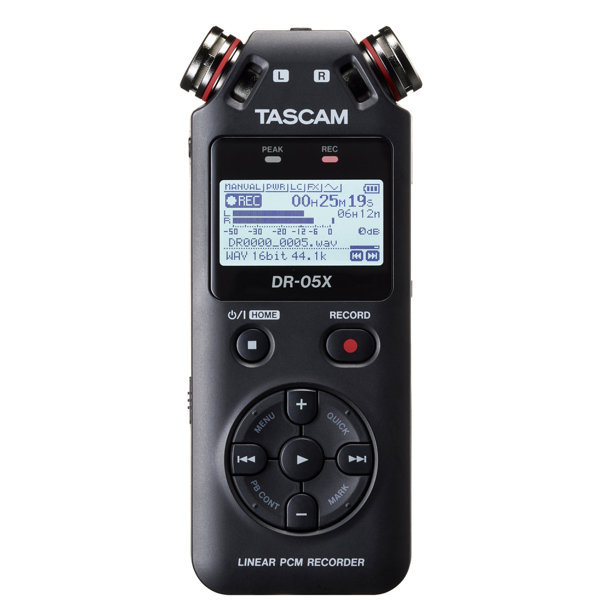Tascam DR-05X Handheld Digital Audio Recorder