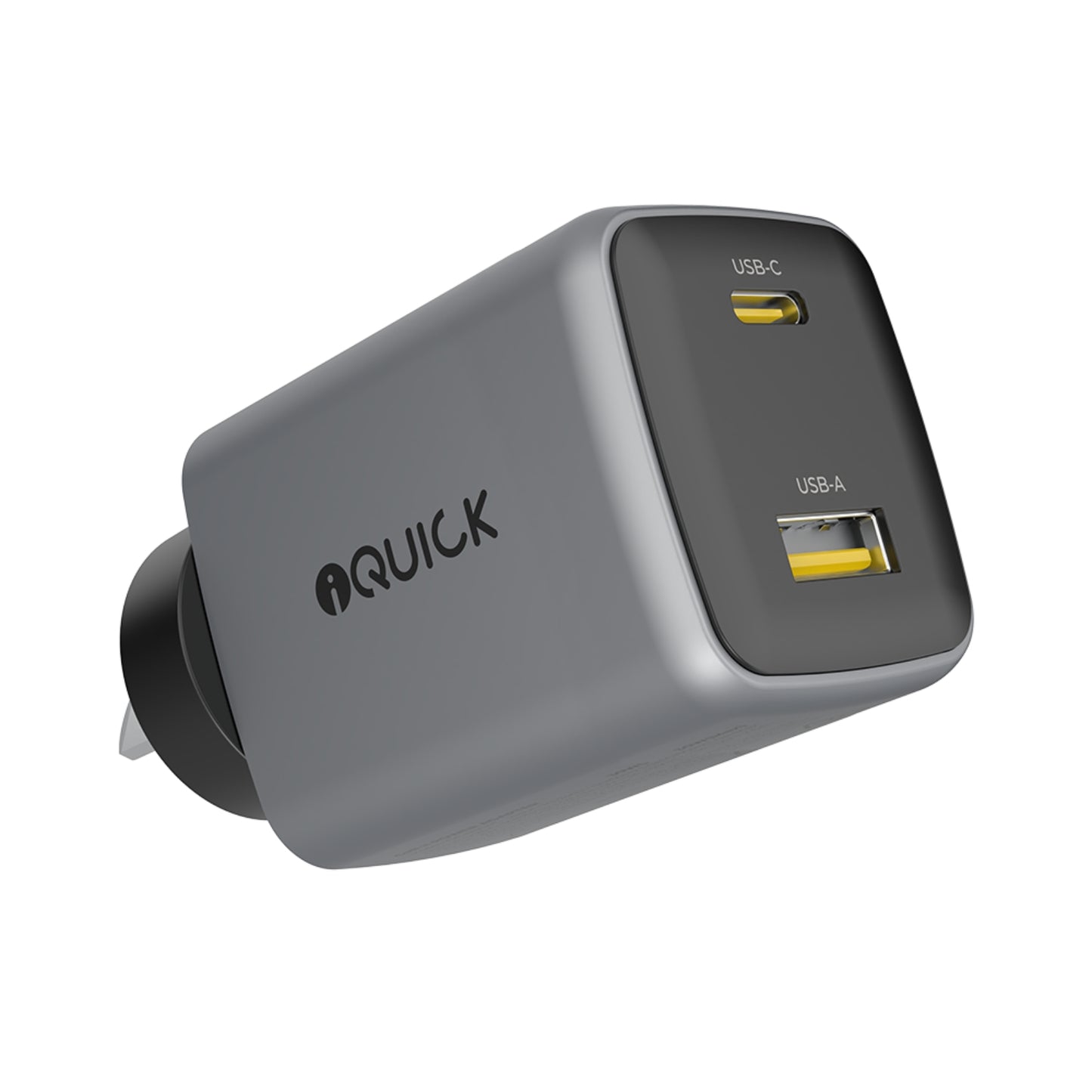 iQuick NANO ENERGY 2 45W PD3.0 USB-C and USB-A Ports Charging Adapter - MyMobile