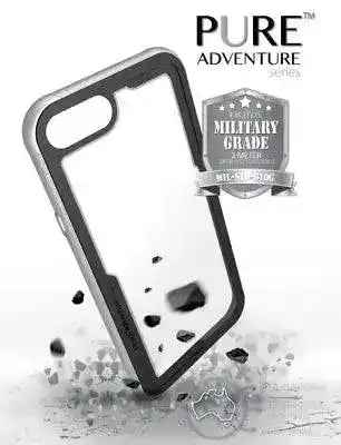 Pure Adventure Metal case IPhone Plus 8 / 7 / 6 - SILVER