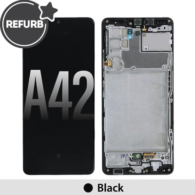 Samsung Galaxy A42 5G A426 REFURB OLED Screen Replacement Digitizer-Black